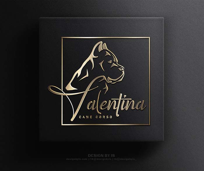 Cane Corso kennel logo. Cane Corso Logo